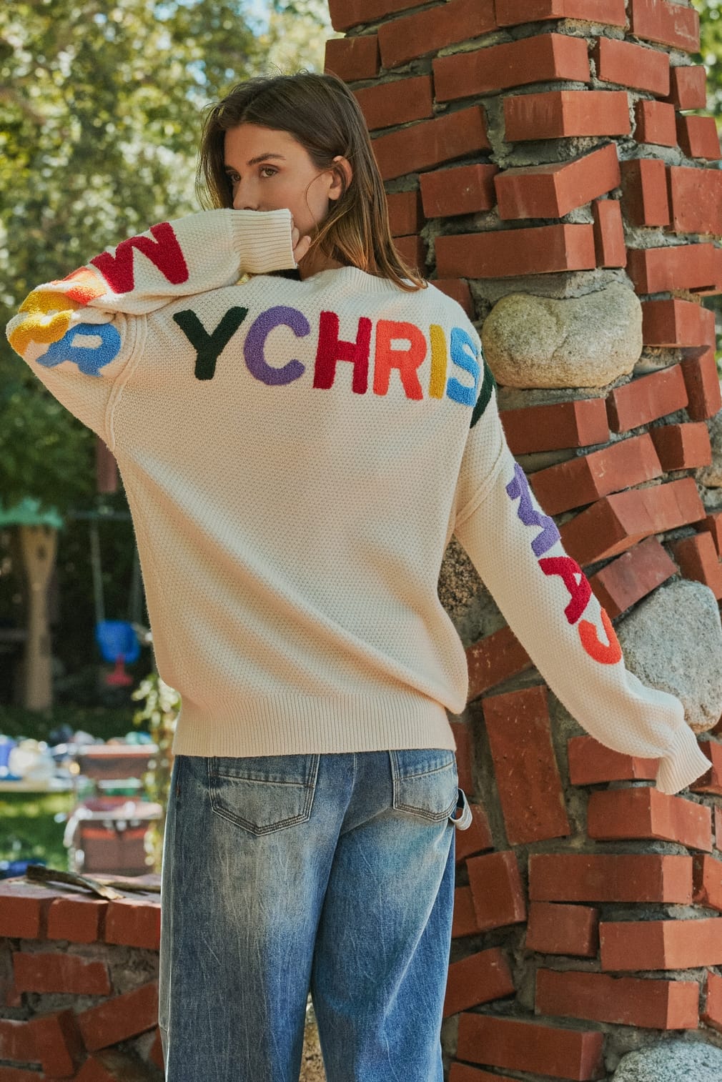 Merry Christmas Knit Sweater