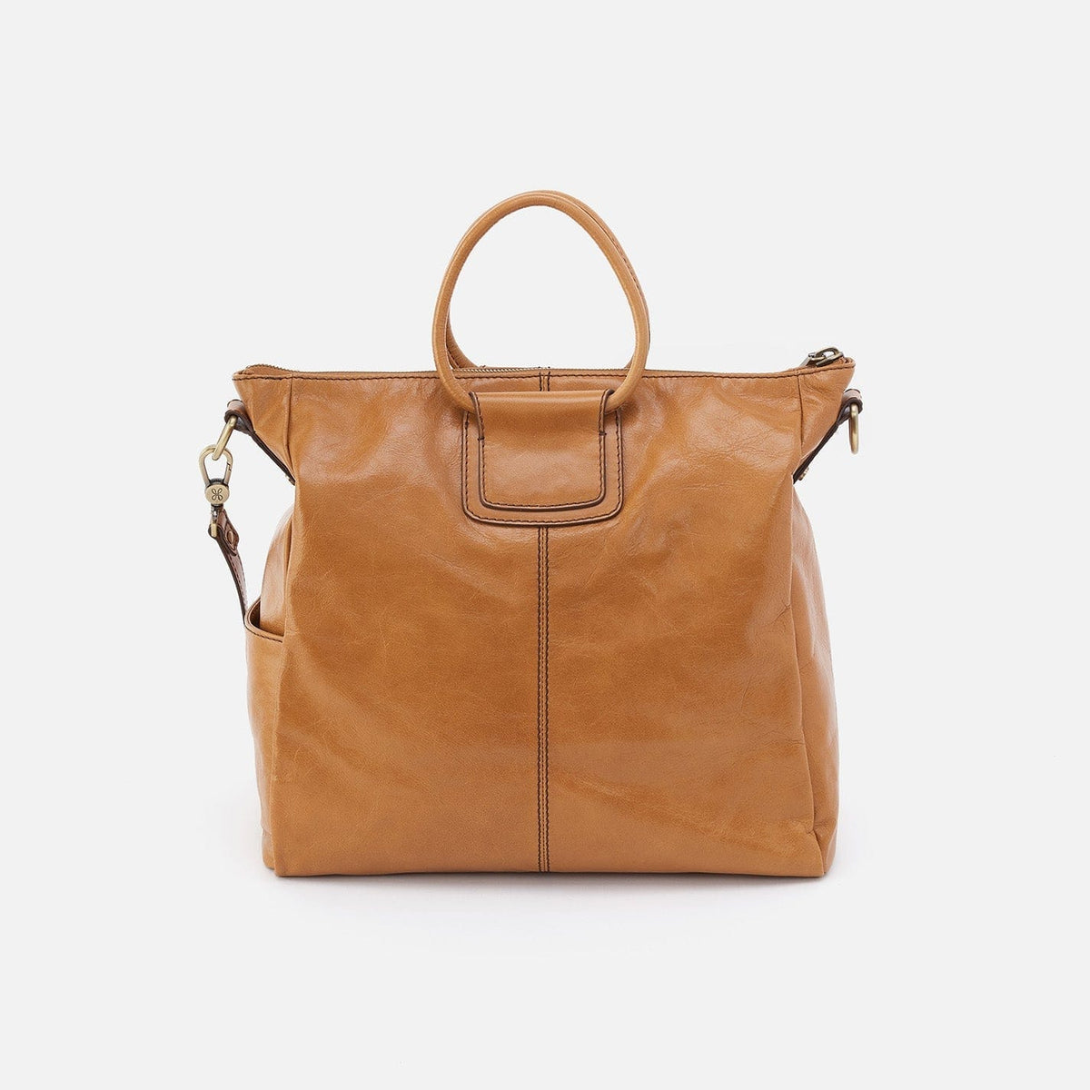 Hobo Hobo Sheila Large Satchel In Polished Leather in Natural - Little Miss Muffin Children & Home