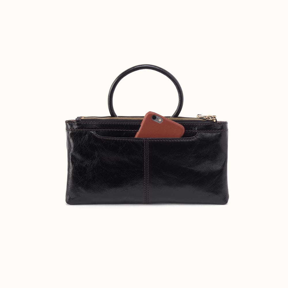 Sable Crossbody Polished Leather - Black