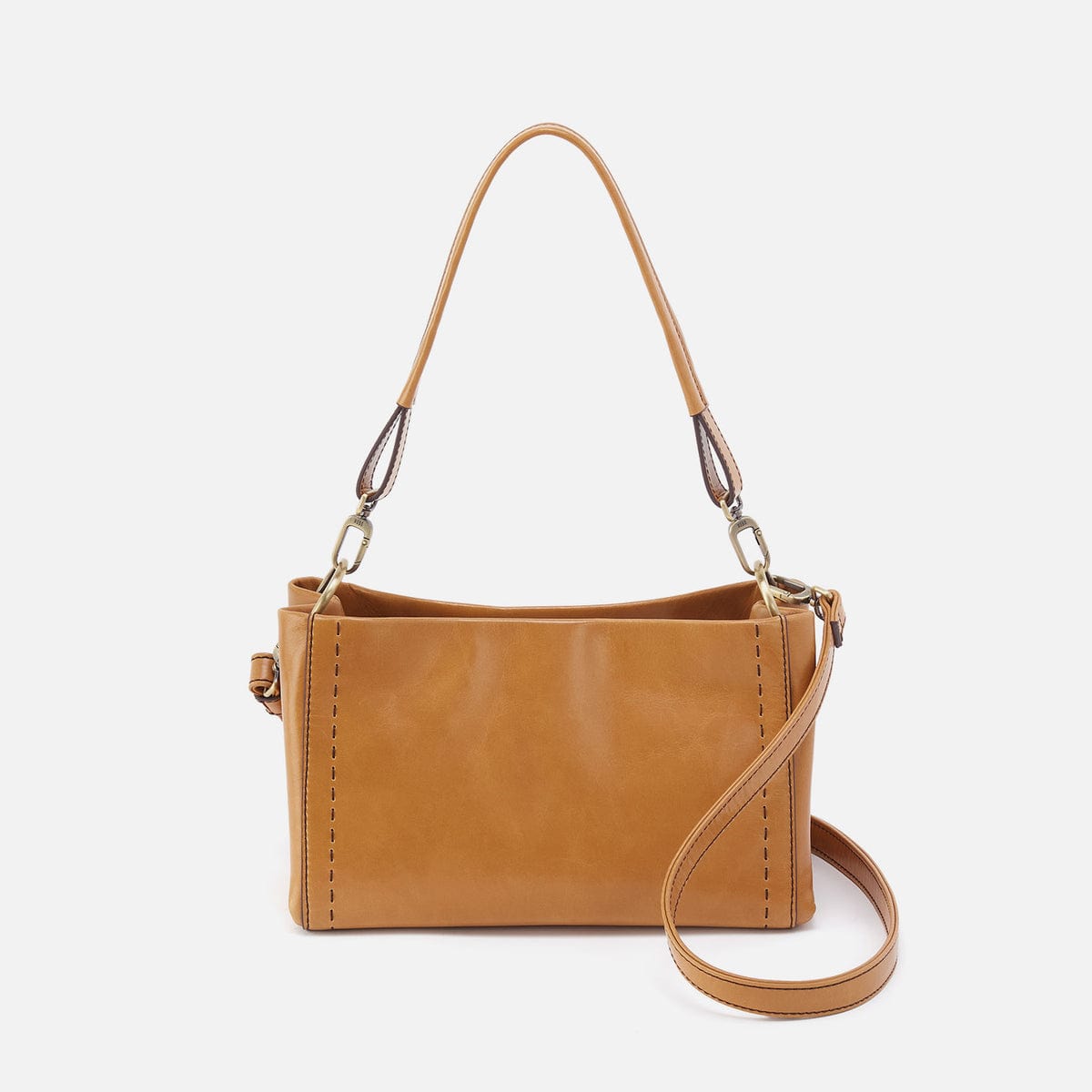 Hobo Seneca Shoulder Crossbody In Polished Leather Natural - Little Miss Muffin Children & Home