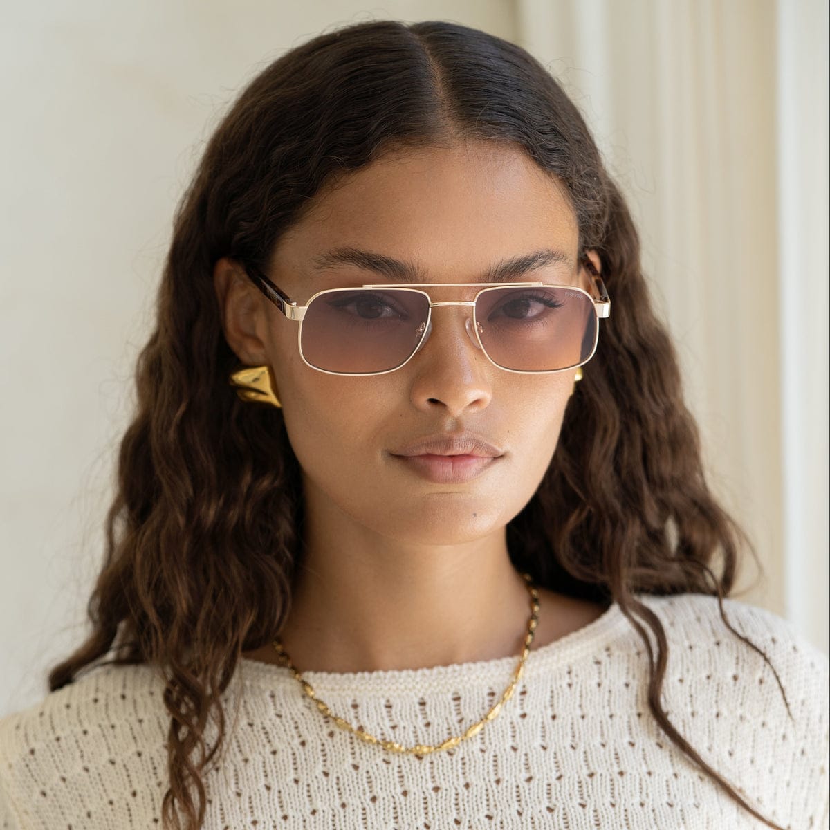 Vesper Unisex Aviator Sunglasses