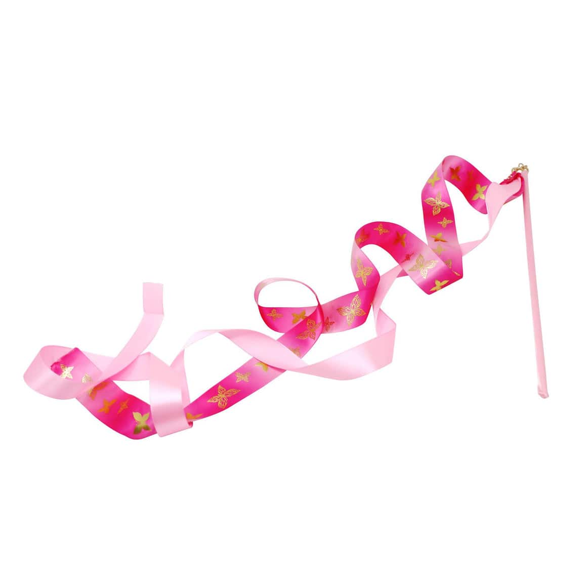 Pink Poppy Butterfly Ballet Twirl & Dance Wand - Little Miss Muffin Children & Home