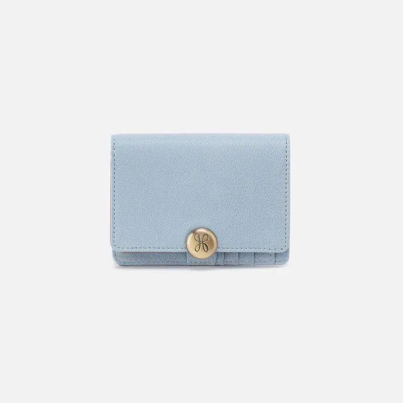 Hutton Small Wallet In Micrograin Leather