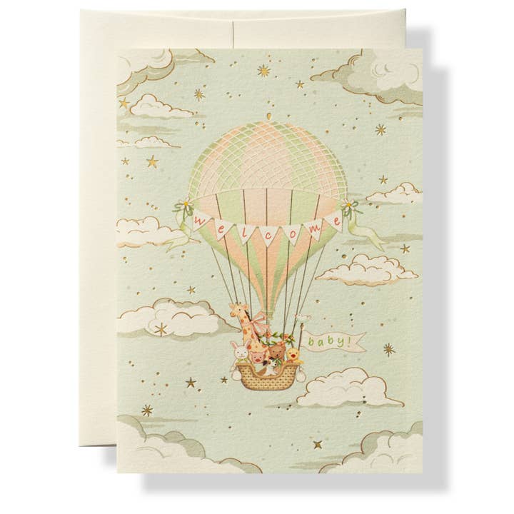 Welcome Baby Greeting Card