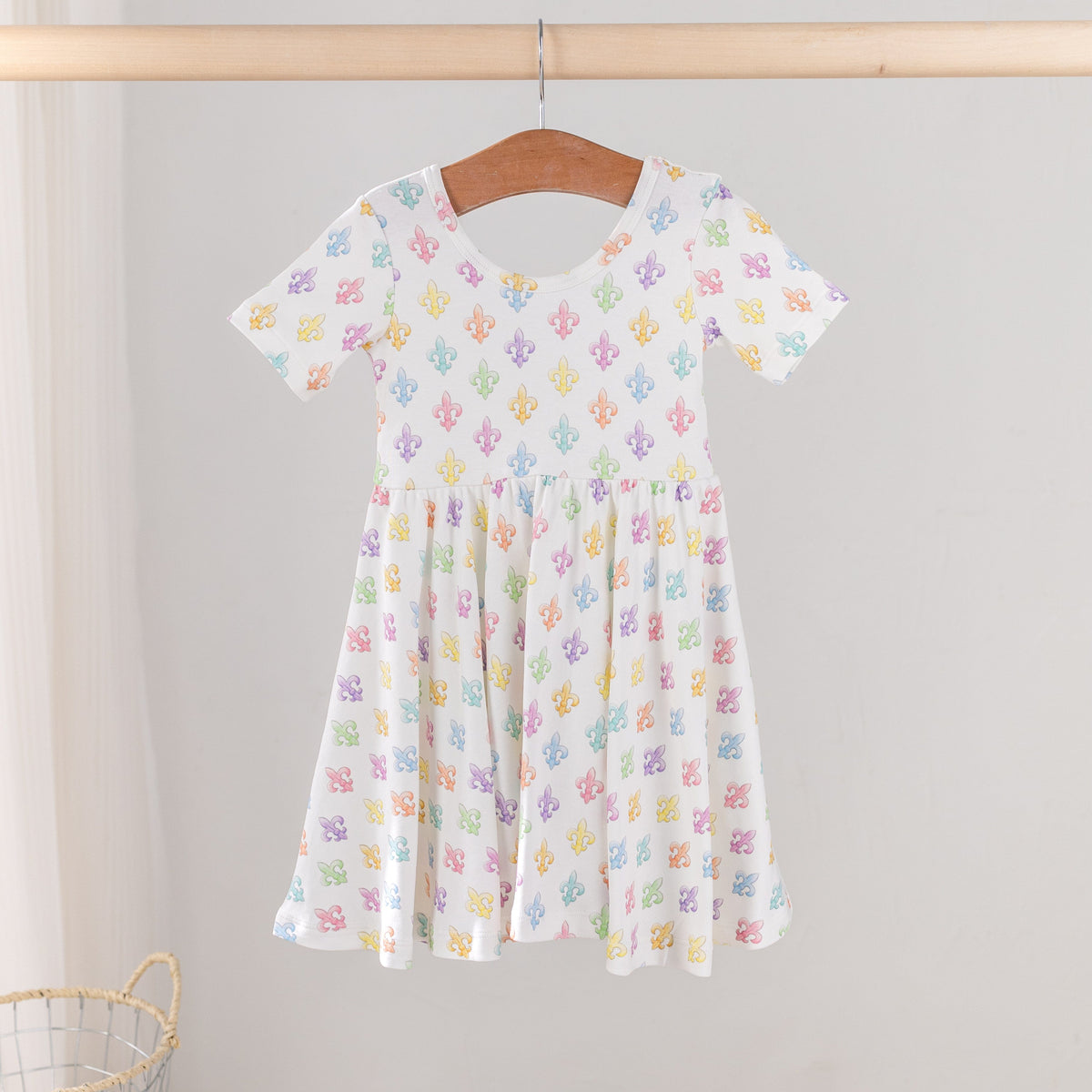 Fleur de Fun Organic Cotton Twirl Dress