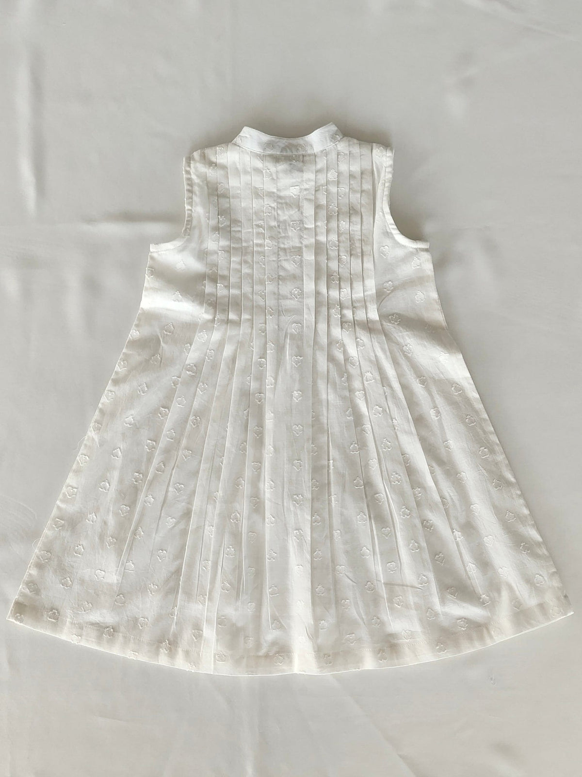 Yo Baby Yo Baby Pleated Front Sleeveless Dress - Little Miss Muffin Children & Home