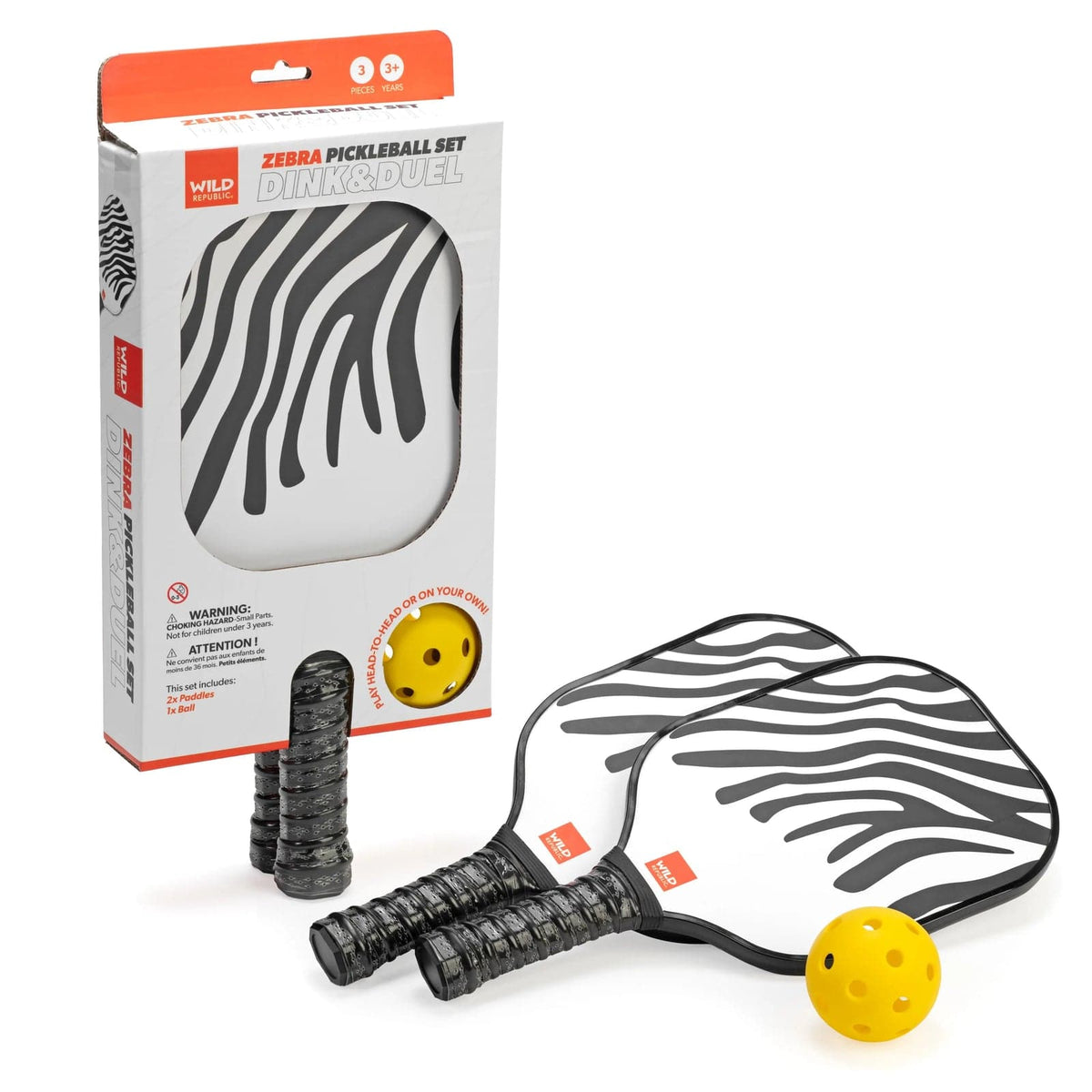 Zebra Pickleball Set