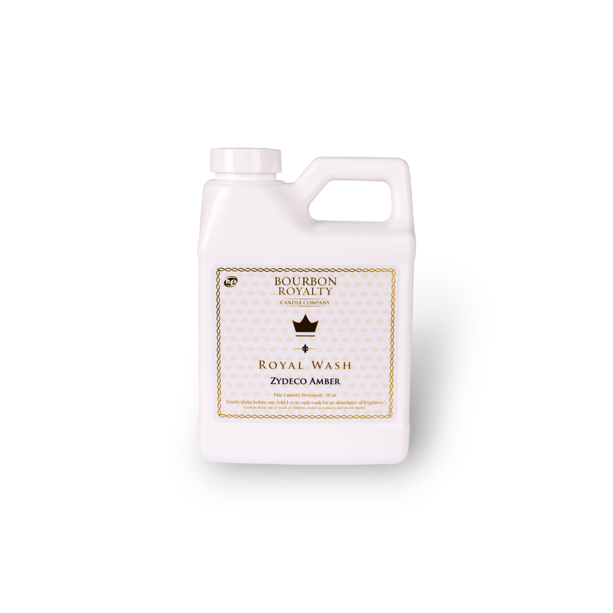 Zydeco Amber Royal Wash Laundry Detergent 16 oz