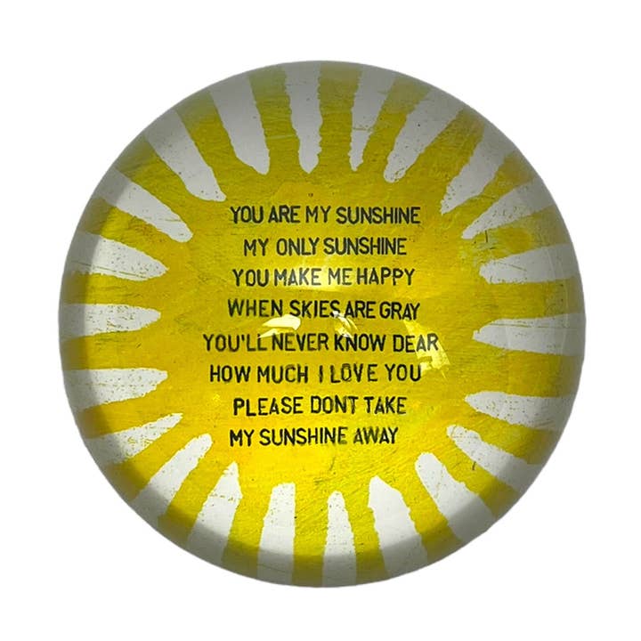 Sugarboo You Are My Sunshine Paperweight
