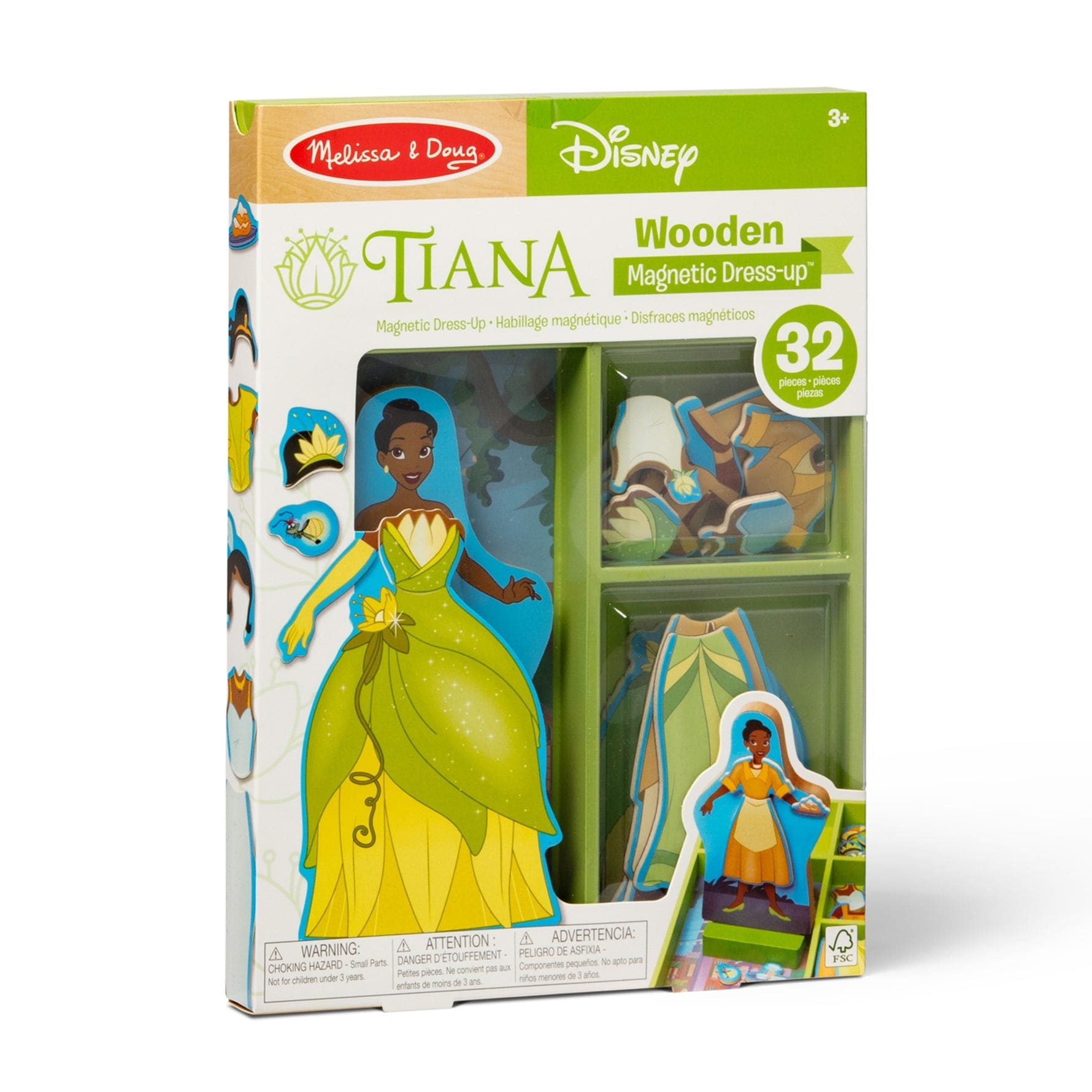 Melissa & Doug Disney Magnetic Dress Up Tiana