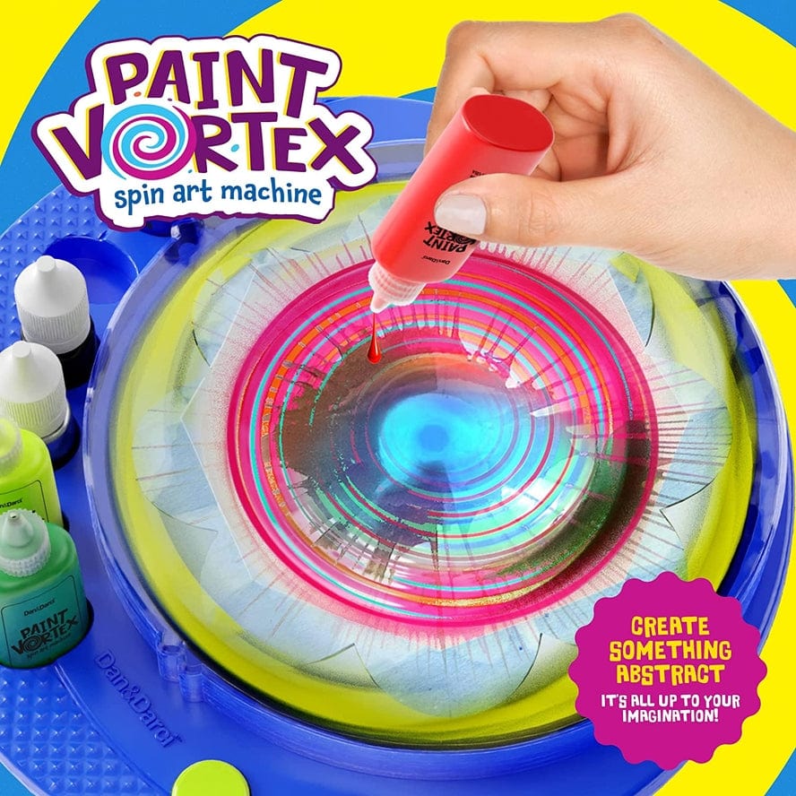 Dan&Darci Dan&Darci Spin Art Machine Kit, Paint Spiral Station Center - Little Miss Muffin Children & Home