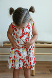 Southern Slumber Southern Slumber Crawfish Bamboo Tiered Twirl Dress - with Pockets - Little Miss Muffin Children & Home
