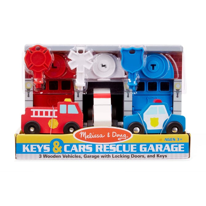 Melissa & Doug Melissa & Doug Keys & Cars Rescue Garage - Little Miss Muffin Children & Home