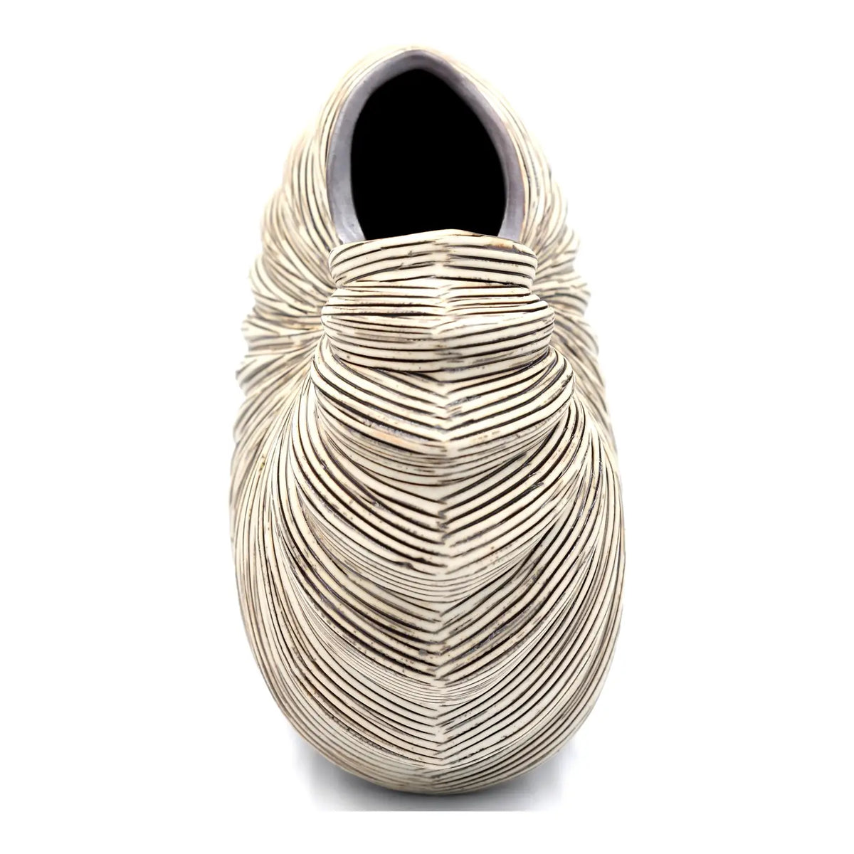 Palm S-Handcrafted Porcelain Vase