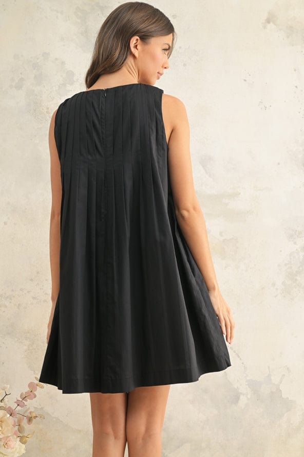 エムミーエメ Noble line pleated mini onepiece Noble Line Pleated