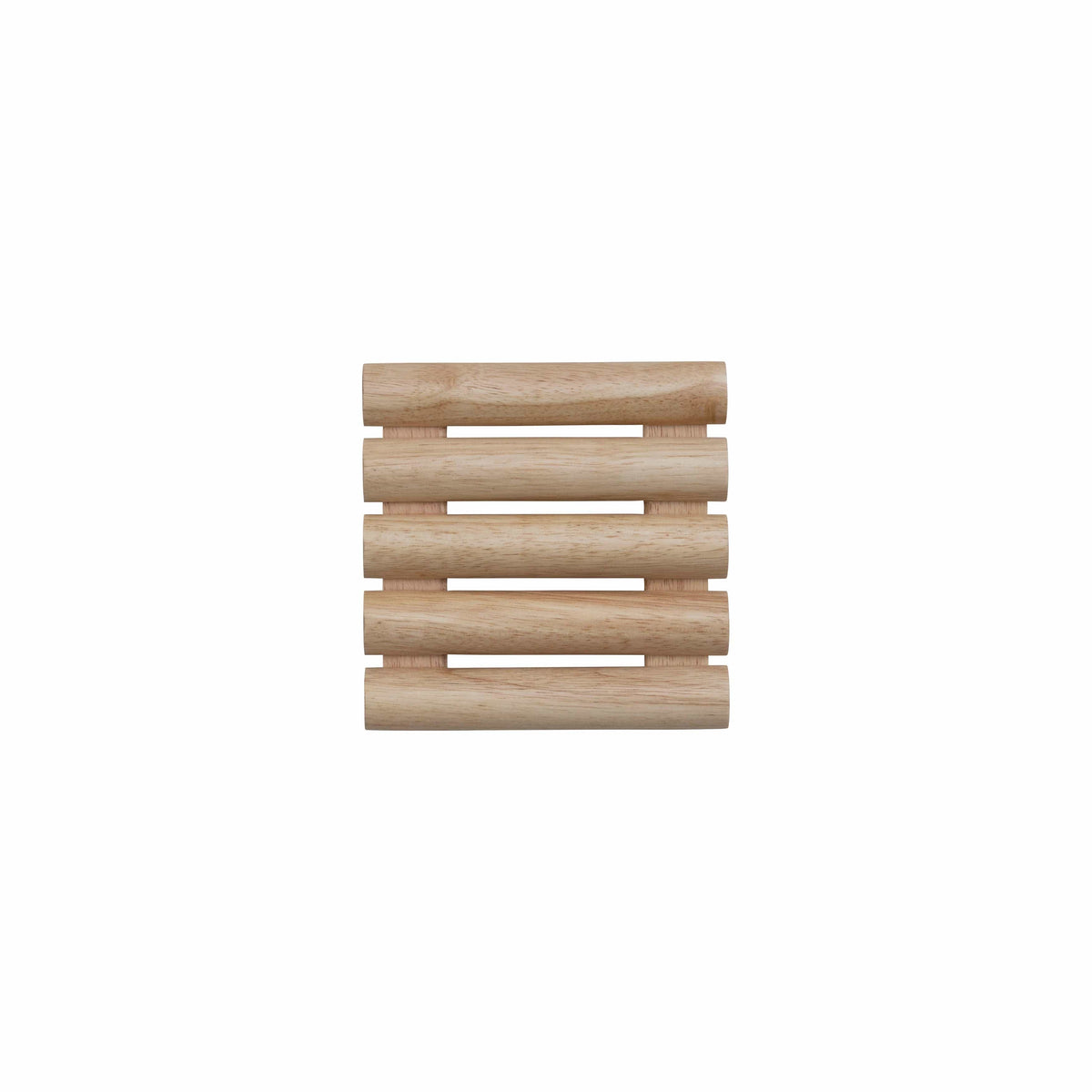 Bloomingville Bloomingville Rubberwood Footed Trivet - Little Miss Muffin Children & Home