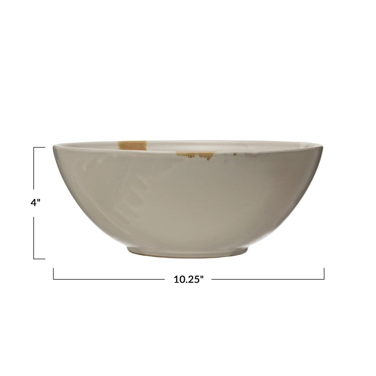 Bloomingville Bloomingville Stoneware Serving Bowl Reactive Glaze - Little Miss Muffin Children & Home