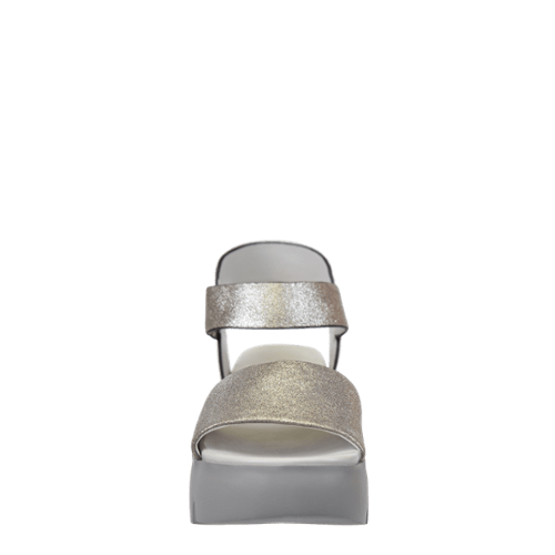 Naked Feet Naked Feet Alloy Leather Platform Ankle Sandal - Little Miss Muffin Children & Home