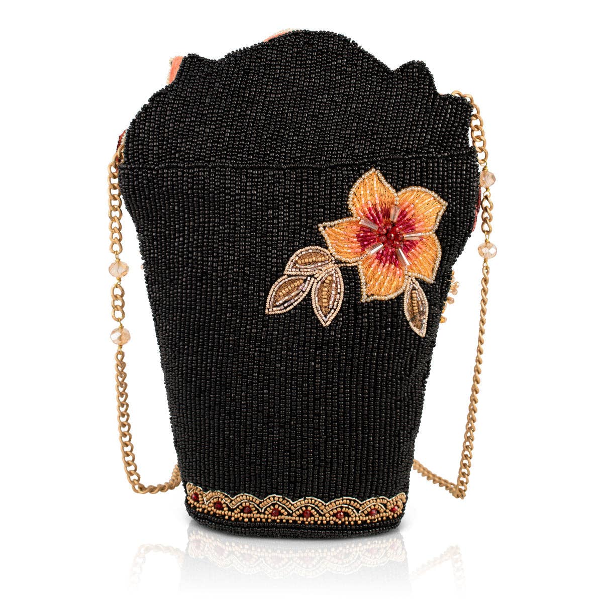 Amber Elegance crossbody handbag by Mary Frances Accessories, view 6
