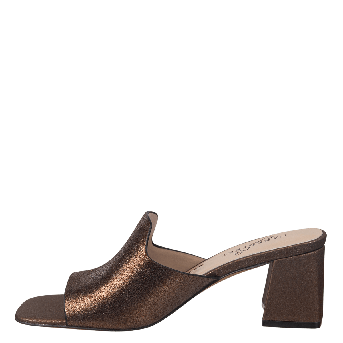 Naked Feet Naked Feet Austere Heeled Sandals in Bronze - Little Miss Muffin Children & Home
