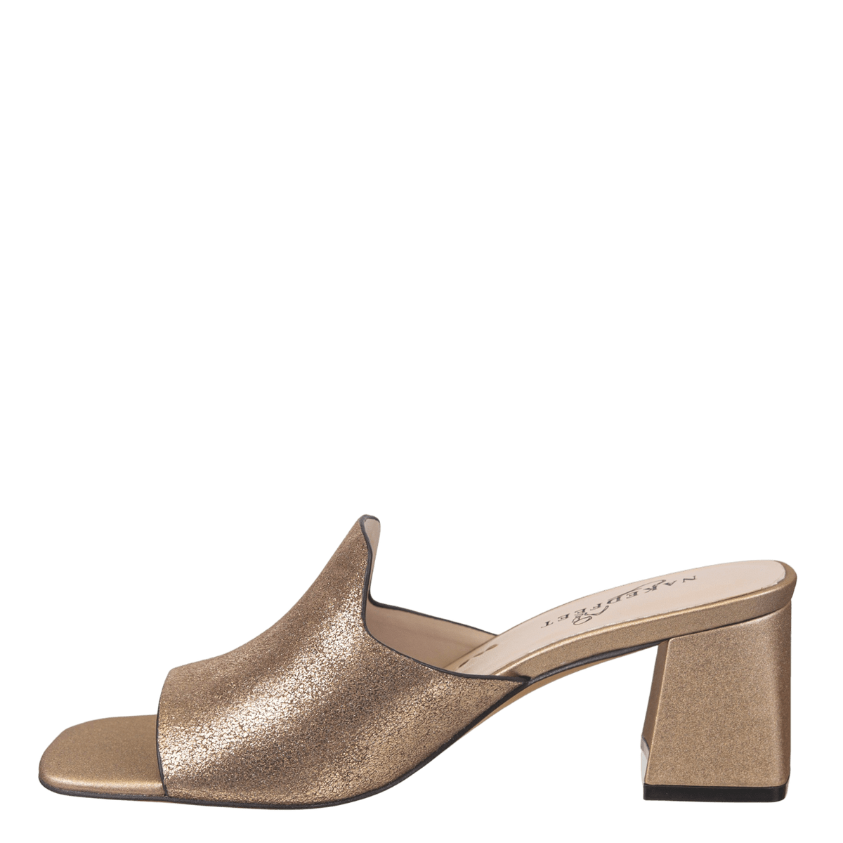 Naked Feet Naked Feet Austere Heeled Sandals in Soft Gold - Little Miss Muffin Children & Home