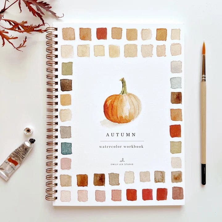 Emily Lex Studio Emily Lex Studio Autumn Watercolor Workbook - Little Miss Muffin Children & Home