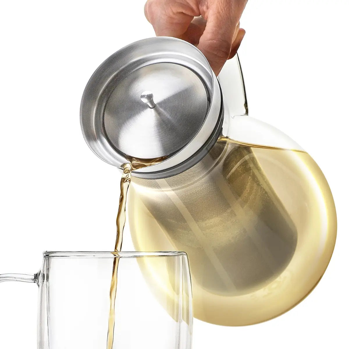 Silhouette Multi-Brew Glass Tea Pitcher