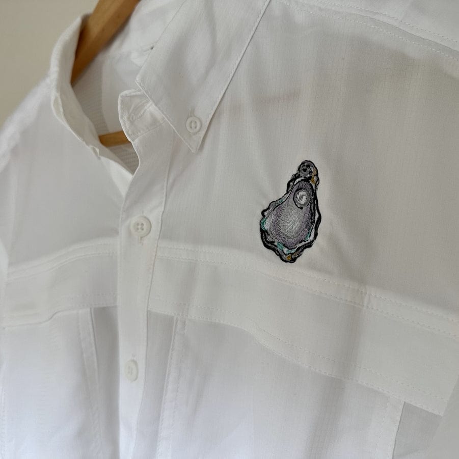 Whereable Art WHEREable Art Oyster Fishing Shirt - Little Miss Muffin Children & Home