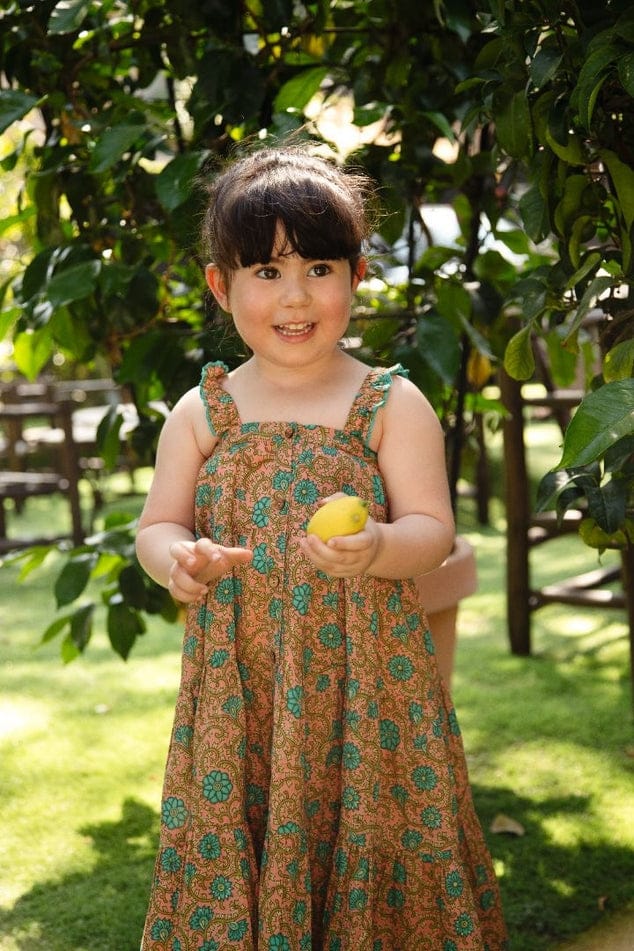 Inara Floral Girls Dress