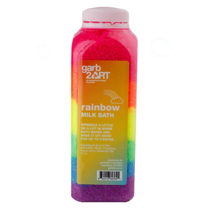 garb2ART Milk Bath In Rainbow - Little Miss Muffin Children & Home