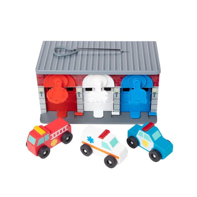 Melissa & Doug Melissa & Doug Keys & Cars Rescue Garage - Little Miss Muffin Children & Home