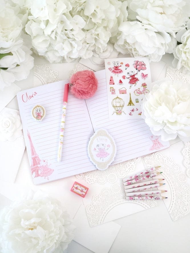 Bunnies by the Bay Bunnies By The Bay Claris the Mouse Magnificent Mess Stationery Set - Little Miss Muffin Children & Home