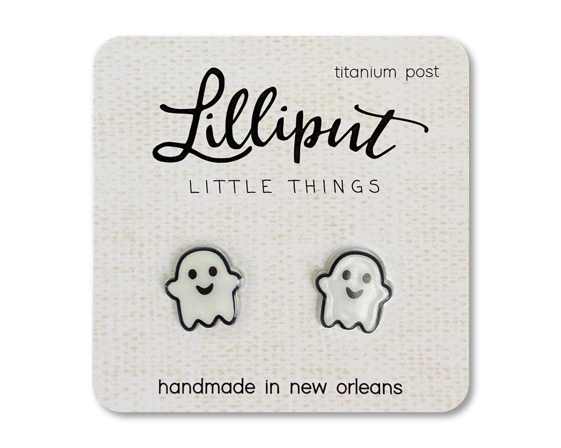Lilliput Little Things Halloween Ghost Earrings - Little Miss Muffin Children & Home