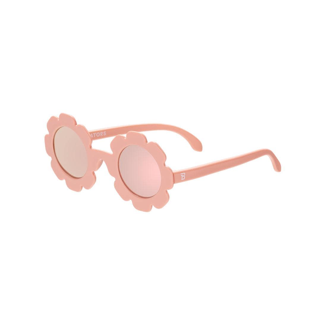 Babiators Peach Keen Polarized Flower Sunglasses with Mirrored Lens - Little Miss Muffin Children & Home