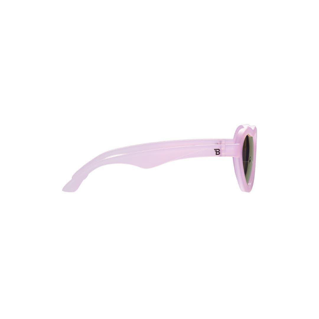 Babiators Frosted Pink Polarized Heart Sunglasses with Mirrored Lens - Little Miss Muffin Children & Home