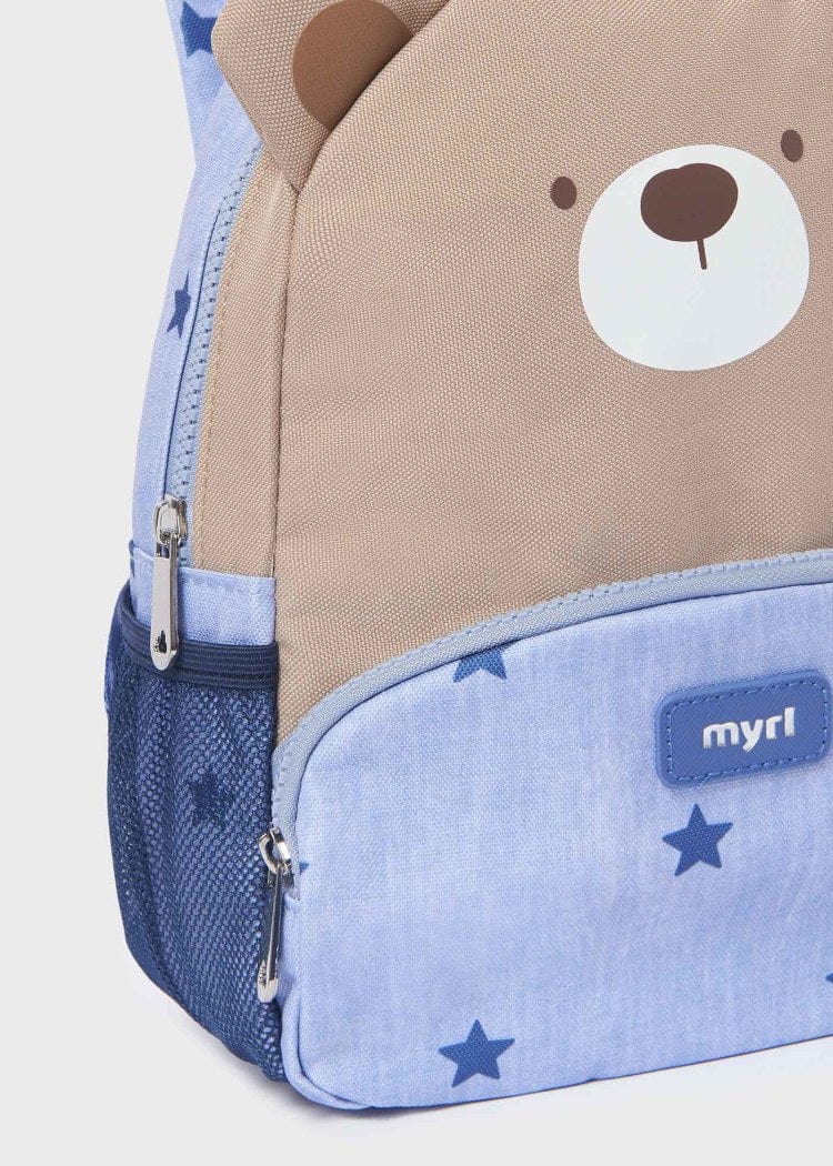 Mayoral Usa Inc Mayoral Teddy Backpack in Forever Blue - Little Miss Muffin Children & Home