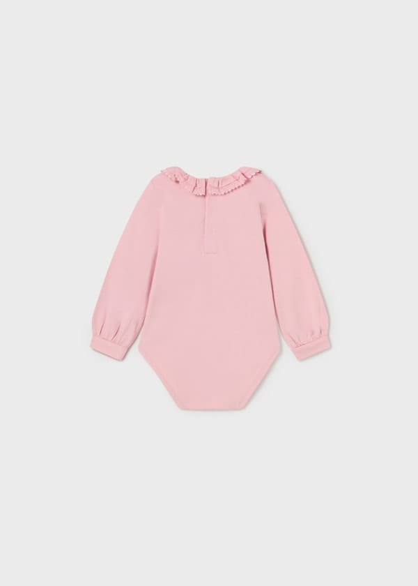 Mayoral Usa Inc Mayoral Long Sleeve Ruffle Neck Bodysuit for Baby Girl - Little Miss Muffin Children & Home