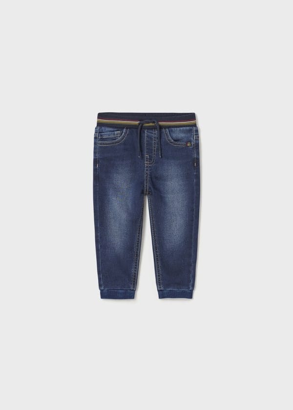 Mayoral Usa Inc Mayoral Soft Denim Joggers for Baby - Little Miss Muffin Children & Home
