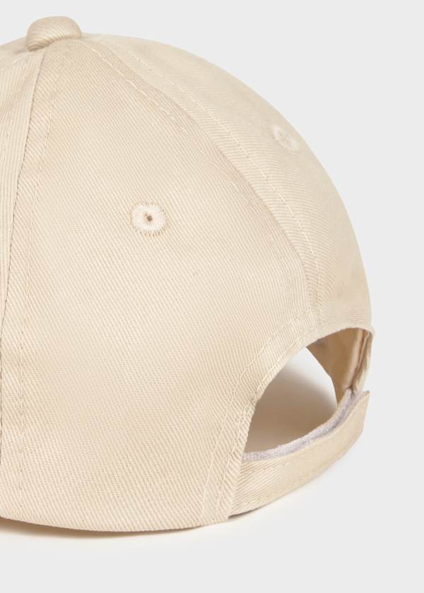 Mayoral Usa Inc Embroidered Baseball Cap in Cashew - Little Miss Muffin Children & Home