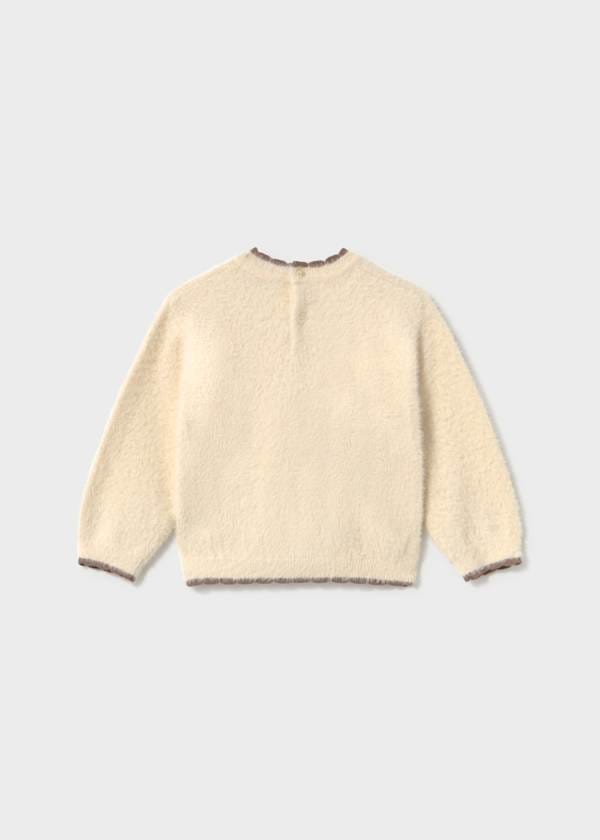Girl's Fuzzy Sweater, 2 Colors Available