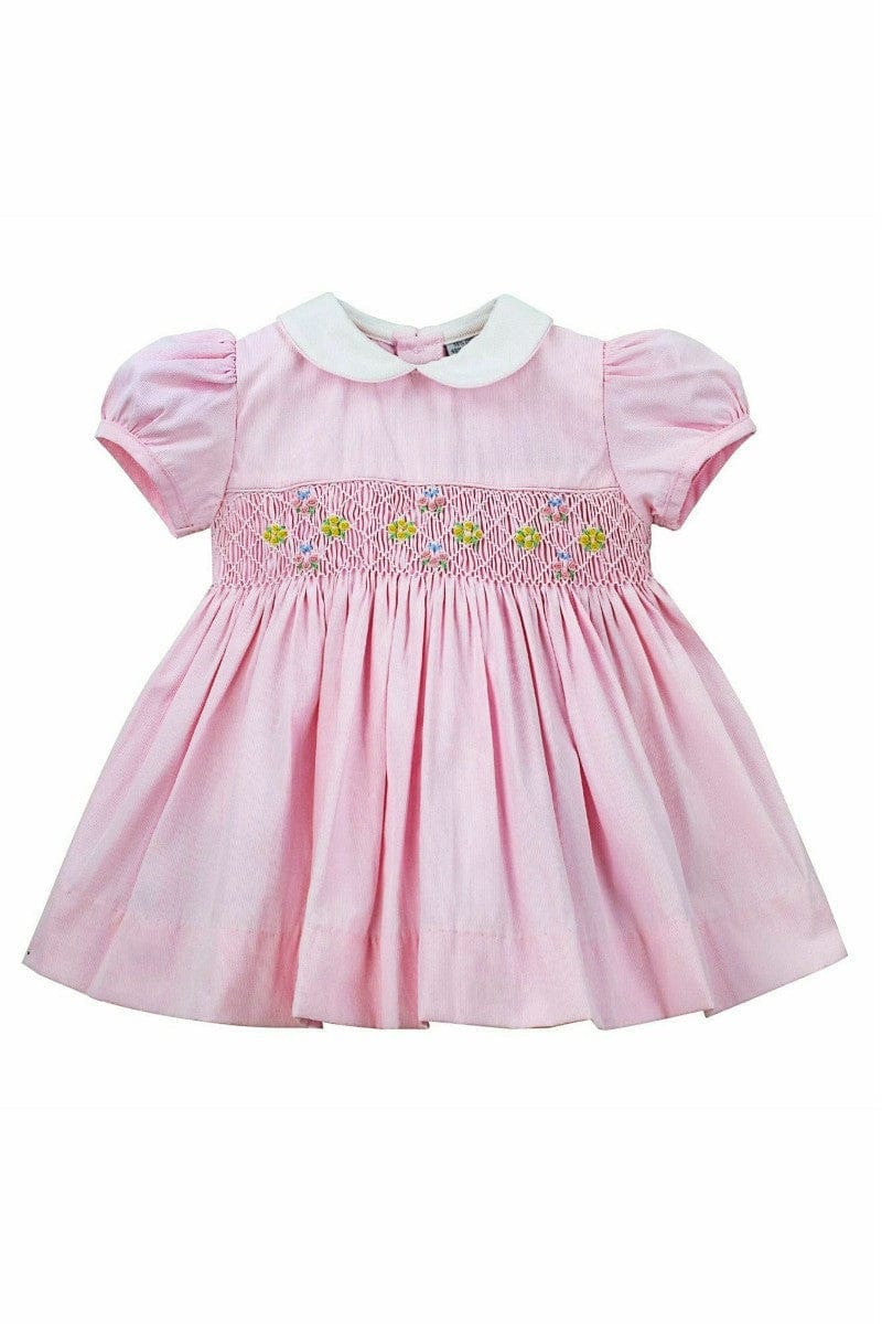 Girl Picque Classic Pink Dress