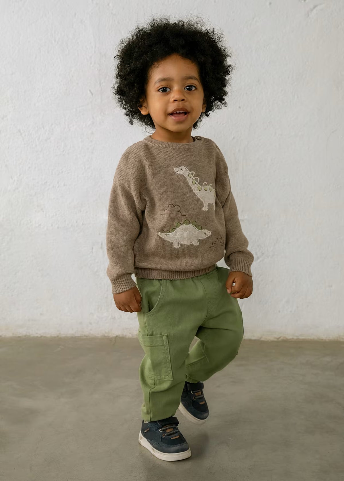 Intarsia Sweater, 2 Colors Available
