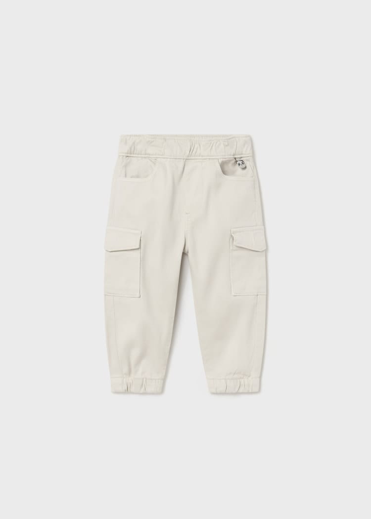 Mayoral Usa Inc Mayoral Baby Joggers with Pockets in Stone - Little Miss Muffin Children & Home