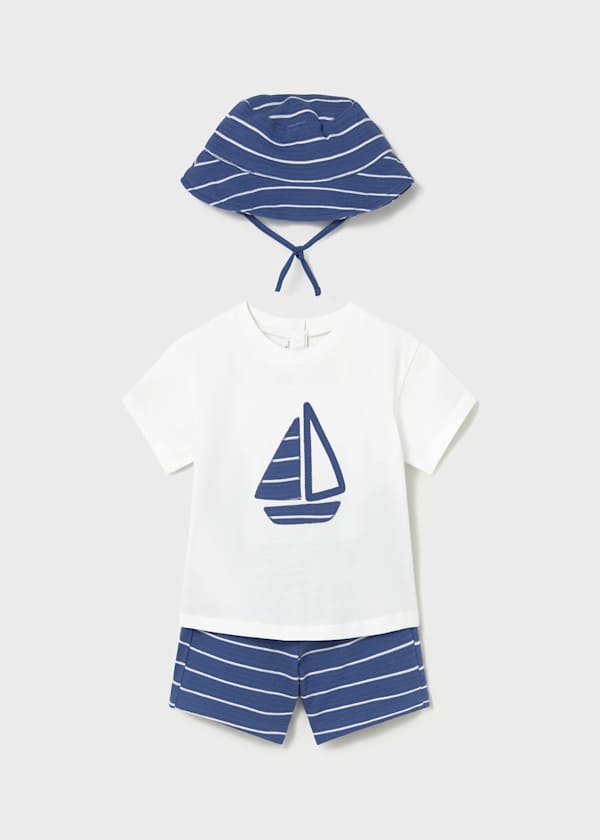 Mayoral Usa Inc 3-Piece Knit Set in Capri - Little Miss Muffin Children & Home