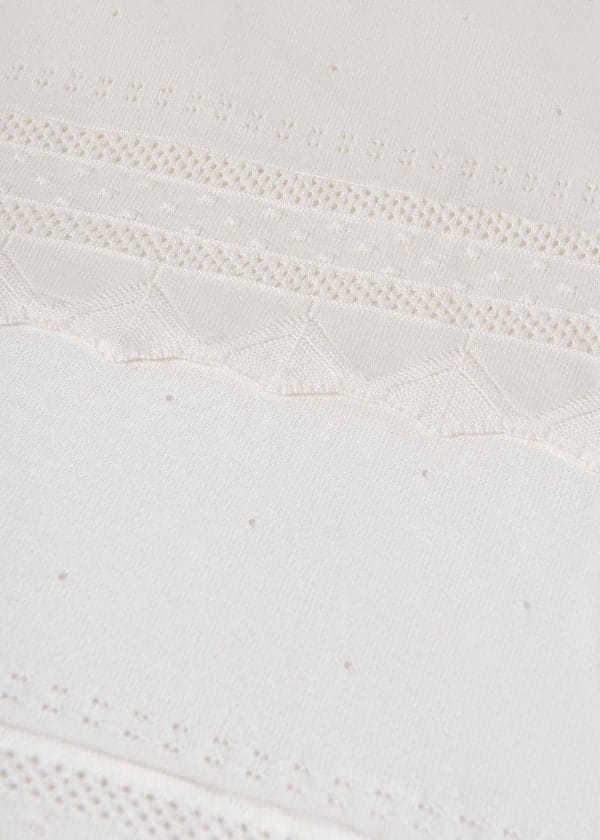 Mayoral Usa Inc Mayoral Openwork Baby Blanket - Little Miss Muffin Children & Home