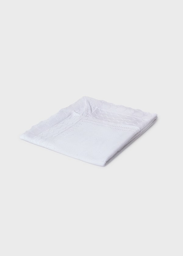 Mayoral Usa Inc Mayoral Openwork Baby Blanket - Little Miss Muffin Children & Home