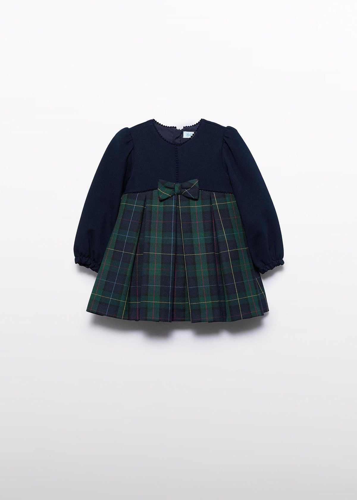 Abel & Lula Abel & Lula Plaid Pleated Dress for Baby - Little Miss Muffin Children & Home