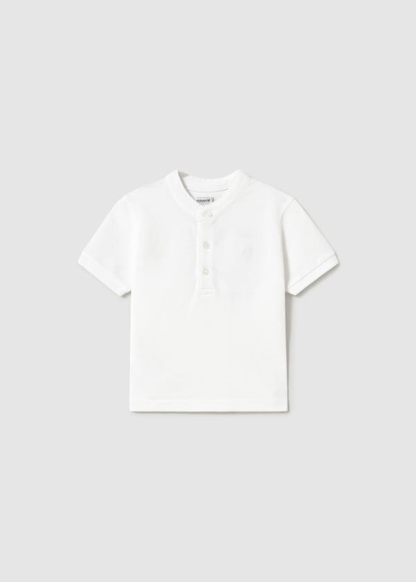 Mayoral Usa Inc Mayoral Short Sleeve Mandarin Collar Polo - Little Miss Muffin Children & Home