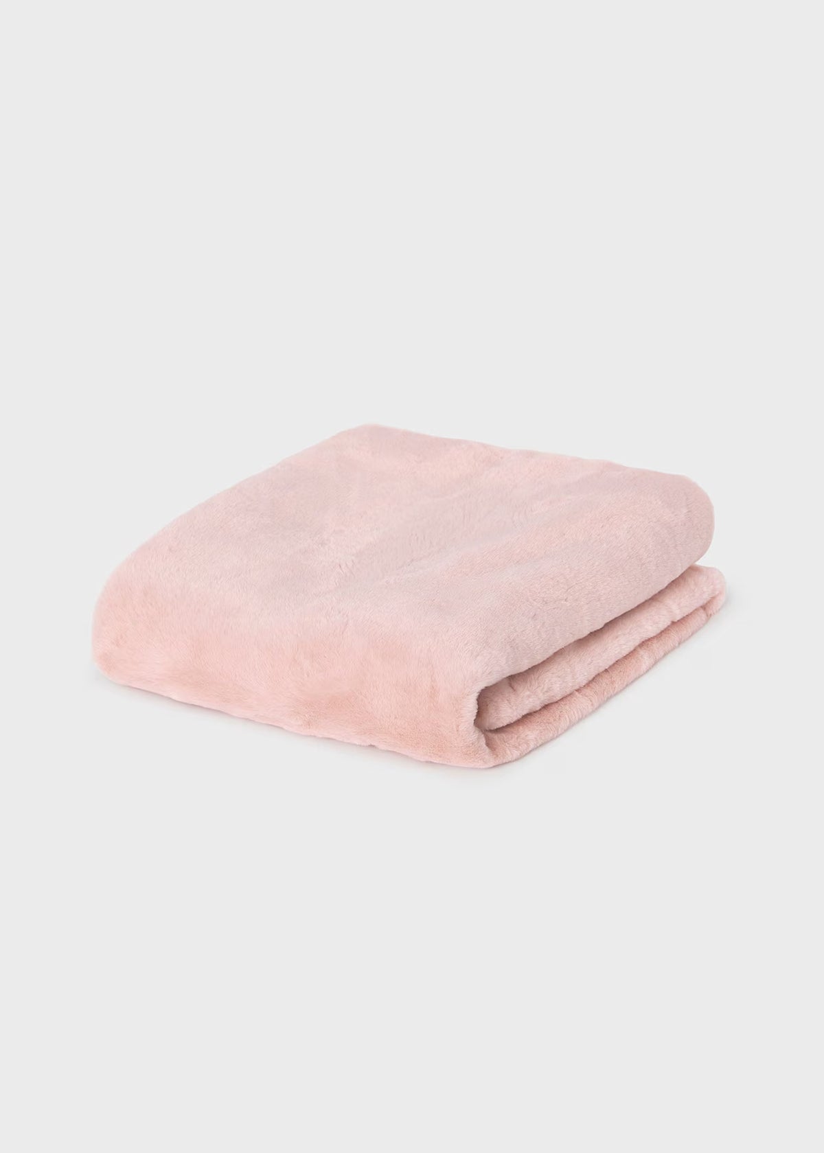Faux Fur Pom-Pom Blanket, 4 Colors Available