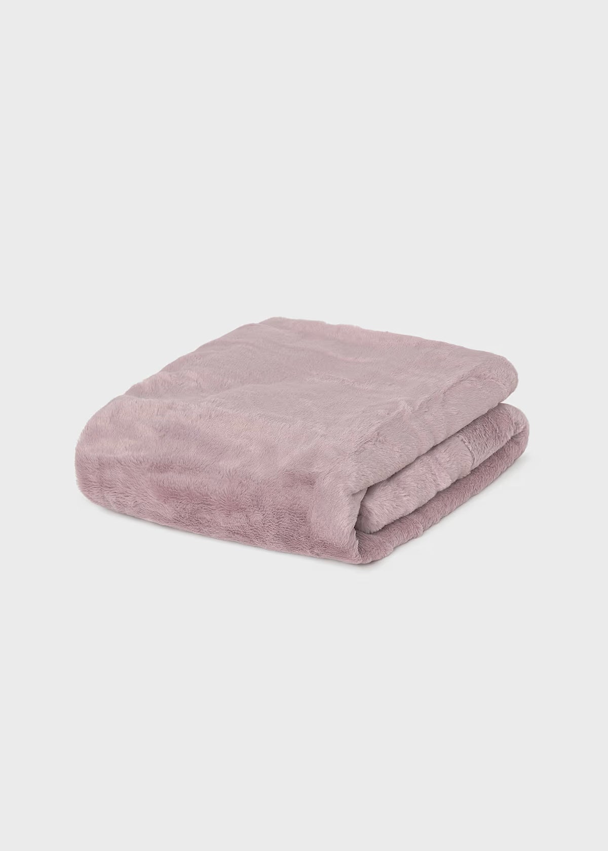 Faux Fur Pom-Pom Blanket, 4 Colors Available